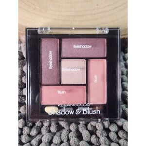 NEW~KLEANCOLOR SHADOW & BLUSH COMBO AST NEUTRAL COLORS #364